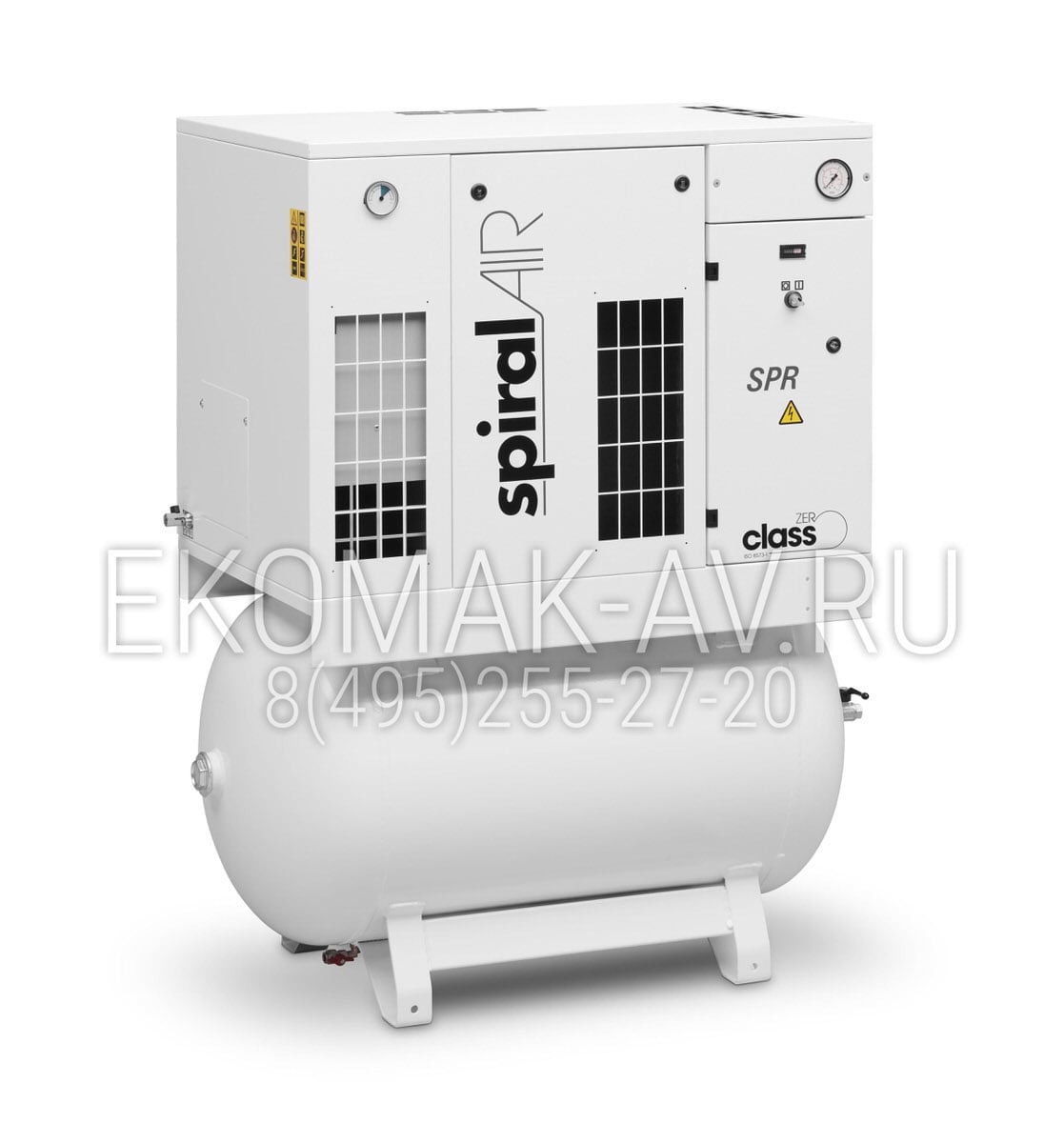 Безмасляный спиральный компрессор SpiralAir SPR 2T 8 500L 230 Безмасляный спиральный компрессор SpiralAir SPR 2T 8 500L 230